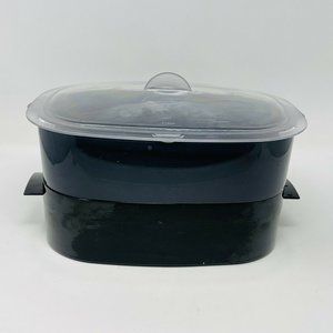 Tupperware 4 Piece Microwave Stackable Steamer